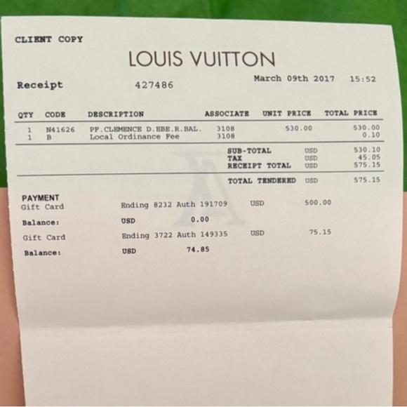 LV Louis Vuitton Clemence zippy wallet - Picture 10 of 10